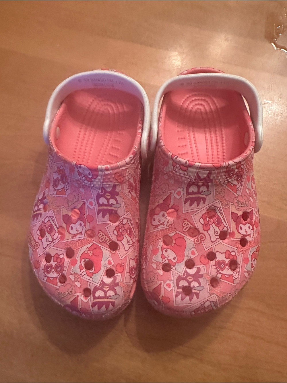 Sanrio Crocs pre owned